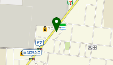 クリーニングの巴屋 高宮店の地図画像