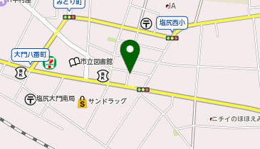 クリーニングの巴屋 大門1号店の地図画像