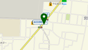クリーニングの巴屋 石芝店の地図画像