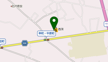 クリーニングの巴屋 西友大町店の地図画像
