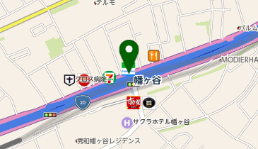 きらぼし銀行 幡ケ谷駅出張所の地図画像