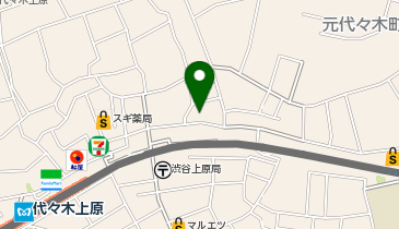 きらぼし銀行 代々木上原出張所の地図画像