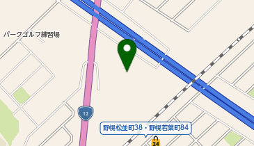 ダイナム 江別店 ゆったり館の地図画像