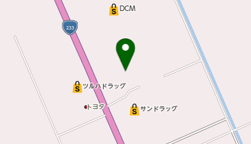 ダイナム 深川店 ゆったり館の地図画像