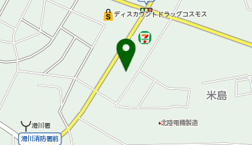 ダイナム 滑川店の地図画像