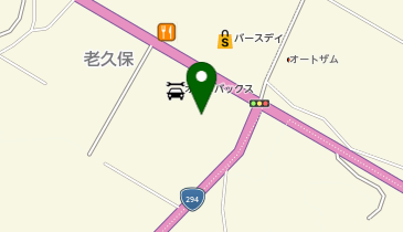 ダイナム 白河店の地図画像