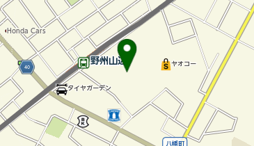 ダイナム 足利店の地図画像