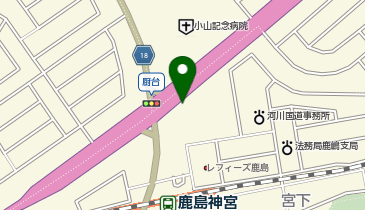 ダイナム 鹿嶋店の地図画像