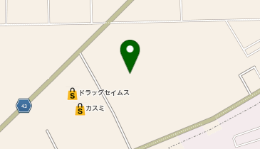 ダイナム 八街店の地図画像