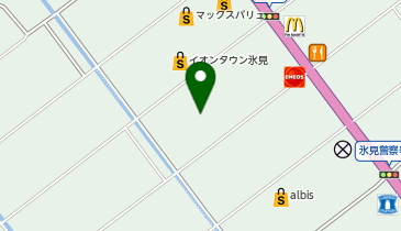 ダイナム 氷見店の地図画像