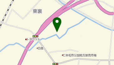 ダイナム 二本松店の地図画像
