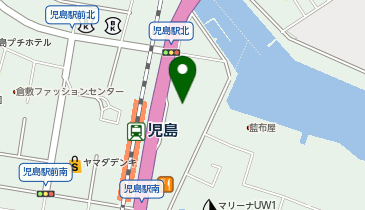 ダイナム 児島店 ゆったり館の地図画像
