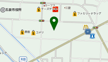 ダイナム 五泉店の地図画像