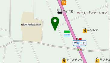 ダイナム 鹿児島出水店の地図画像