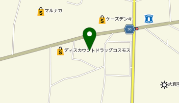ダイナム 徳島鴨島店 ゆったり館の地図画像