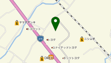 ダイナム 熊本人吉店 ゆったり館の地図画像