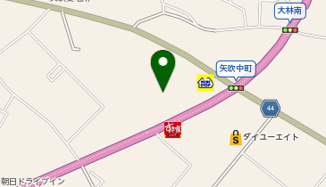 ダイナム 福島矢吹店の地図画像