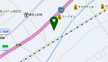 ダイナム 千葉横芝店の地図画像