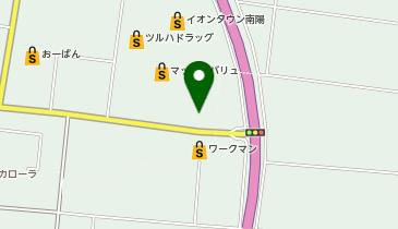ダイナム 山形南陽店の地図画像