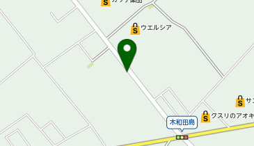 ダイナム 栃木日光大沢店 ゆったり館の地図画像