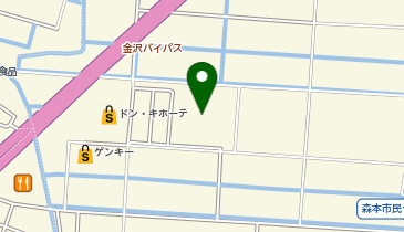 ダイナム 石川福久店 ゆったり館の地図画像