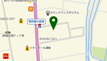 ダイナム 三重津高茶屋店 ゆったり館の地図画像