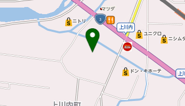 ダイナム 鹿児島上川内店 ゆったり館の地図画像