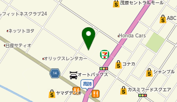 ダイナム 千葉茂原店 ゆったり館の地図画像