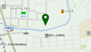 ダイナム 鹿児島伊集院店 ゆったり館の地図画像