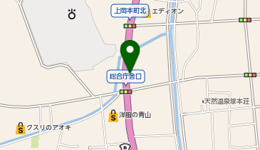 ダイナム 岐阜高山スロット店の地図画像