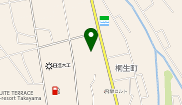 ダイナム 岐阜桐生店 ゆったり館の地図画像