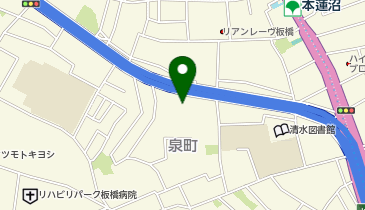 ヤマシタ 板橋営業所の地図画像