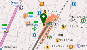 4&deg;C 柏高島屋ステーションモール店の地図画像