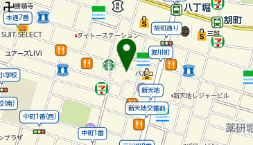 4&deg;C 広島パルコ店の地図画像