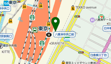 4&deg;C 大丸東京店の地図画像