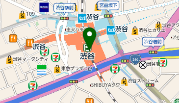4&deg;C 渋谷スクランブルスクエア店の地図画像