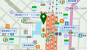 4&deg;C 博多阪急店の地図画像