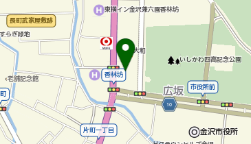 4&deg;C 香林坊大和店の地図画像