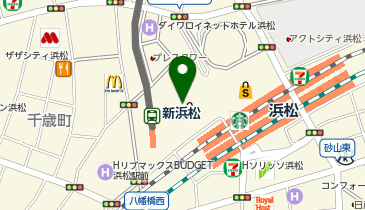 4&deg;C 遠鉄百貨店の地図画像