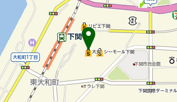 4&deg;C 大丸下関店の地図画像