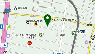 4&deg;C 高松三越店の地図画像