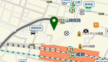 4&deg;C 姫路山陽百貨店の地図画像