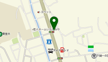 Italian Kitchen VANSAN 下関一の宮店の地図画像