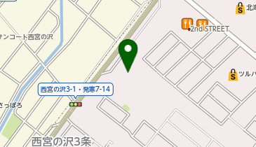 Italian Kitchen VANSANA Azem札幌発寒店の地図画像