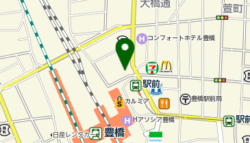 お酒 of 美術館 豊橋駅前店の地図画像