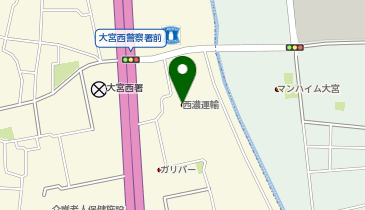 埼玉西濃運輸株式会社 大宮営業所の地図画像