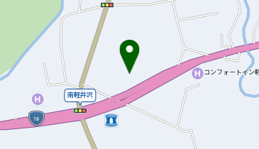 セイノースーパーエクスプレス 軽井沢航空営業所の地図画像