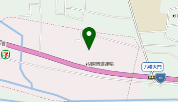 西濃運輸 高崎支店の地図画像