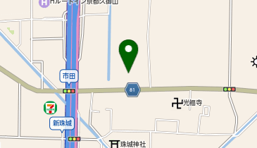 西濃運輸 久御山荷扱所の地図画像