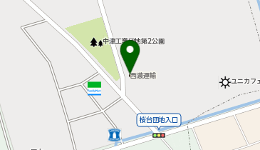 西濃運輸 厚木支店の地図画像